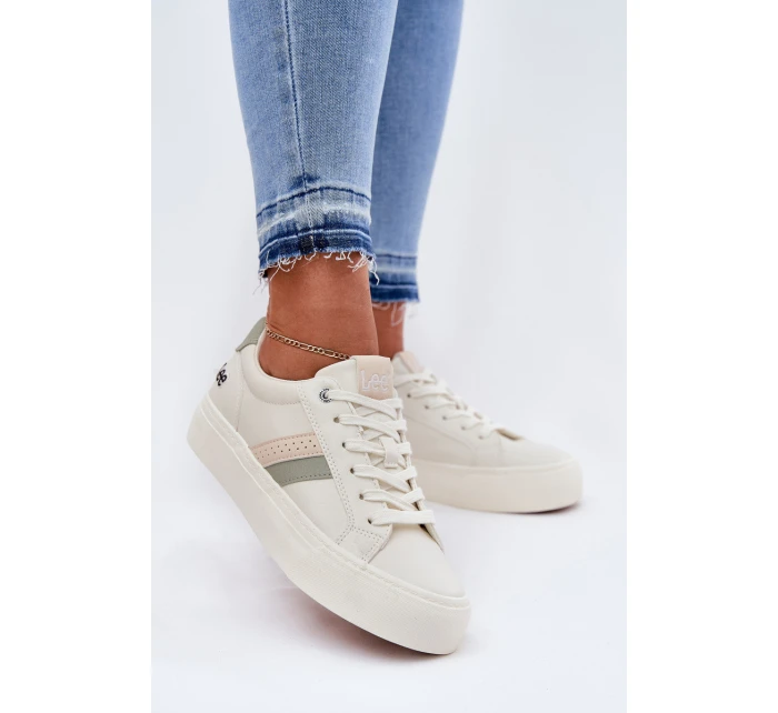 Dámské Tenisky WOMEN LOW Bílá model 21695974 - Lee Dámské Tenisky WOMEN LOW Bílá model 21695974 - Lee