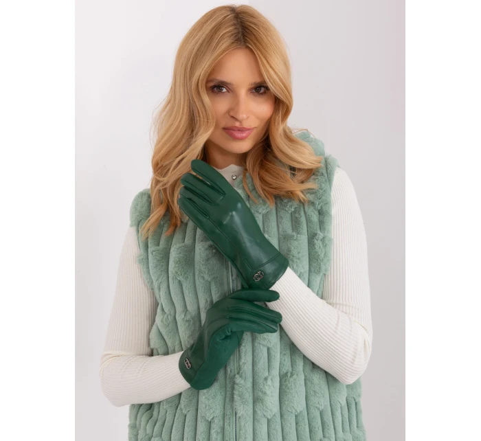 Rękawiczki AT RK model 19367615 ciemny zielony - FPrice