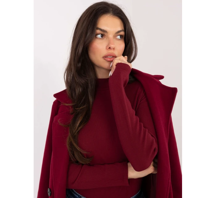 Bluzka BZ bordowy model 21776453 - FPrice