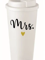 MRS. - bílý termohrnek 475 ml