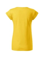 Fusion tričko dámské žlutý melír Fusion tričko dámské žlutý melír