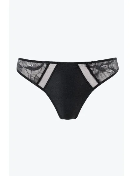 Dámské tanga model 18559764 UB1 černé - Calvin Klein