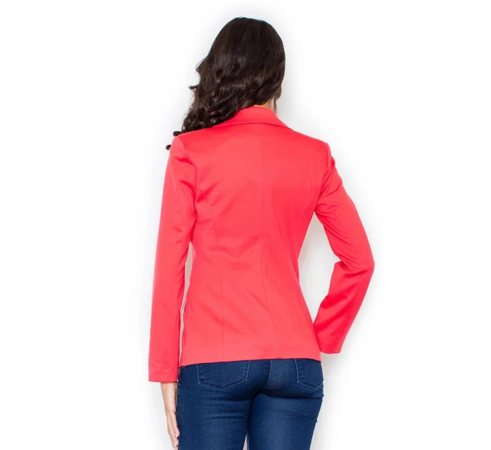 Dámské sako M085 korálová - Figl