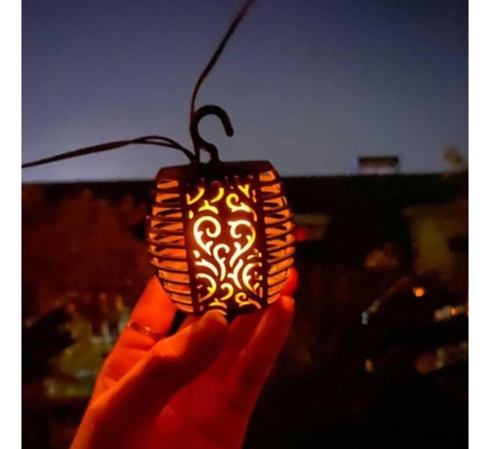 SOLÁRNÍ LAMPA FIREBALLS 7CM 5KS