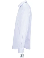 Men keprová košile s dlouhým rukávem blue model 22442352 - NEOBLU