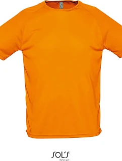 SOL'S Sporty Pánské raglánové sportovní tričko model 22524440 neon orange