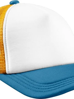 Beechfield B 639 5 panelová Retro Trucker kšiltovka 53.0639 sunflower/heritage blue