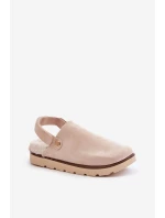 Dámské Pantofle Na Silné Podešvi S Kožíškem A Přezkou Černé model 21679280 - Boto Dámské Pantofle Na Silné Podešvi S Kožíškem A Přezkou Černé model 21679280 - Boto