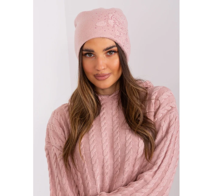 Czapka AT CZ model 19001801 jasny różowy - FPrice Czapka AT CZ model 19001801 jasny różowy - FPrice