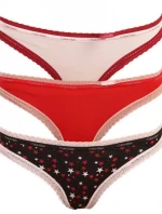 Dámské kalhotky 3pack QD3804E - W4Z - vícebarevná - Calvin Klein