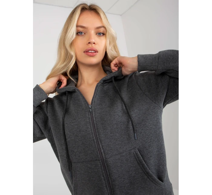 Mikina CT BL F 621087.65P tmavě šedá