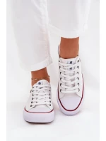 Dámské nízké tenisky Big Star – bílé Dámské nízké tenisky Big Star – bílé