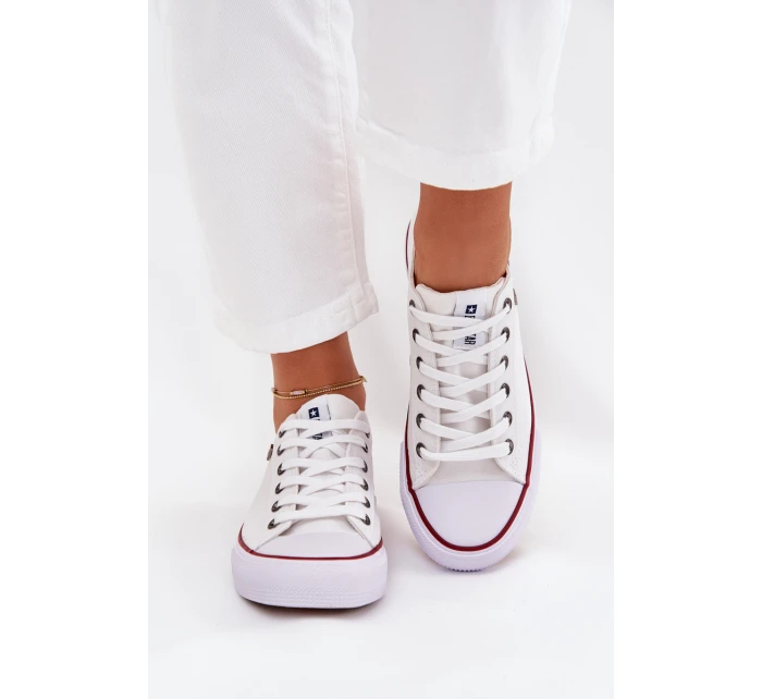 Dámské nízké tenisky Big Star – bílé Dámské nízké tenisky Big Star – bílé