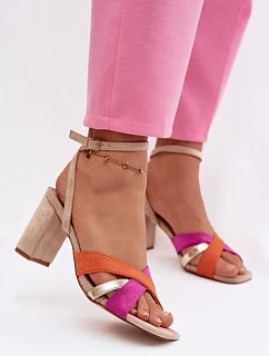 Sandály na podpatku  model 226337 Step in style