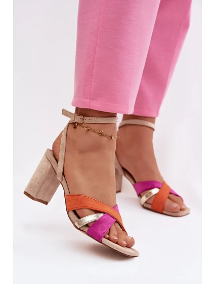 Sandály na podpatku  model 226337 Step in style