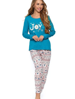 Dámské pyžamo Christmas Joy model 18433087 zelené - Moraj