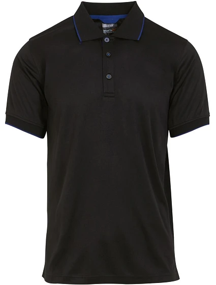 Regatta TRS 264 Piqué polo "Navigate" 36.S264 black/new royal Regatta TRS 264 Piqué polo "Navigate" 36.S264 black/new royal