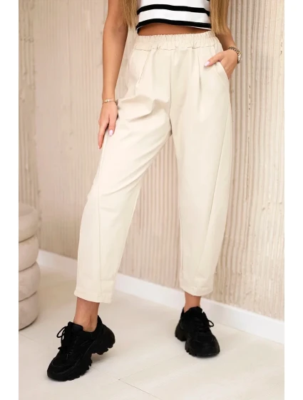 Kalhoty s kapsami Summer Punto béžový