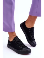 Dámské nízké tenisky Big Star Černá model 21594471 - Big Star Shoes Dámské nízké tenisky Big Star Černá model 21594471 - Big Star Shoes