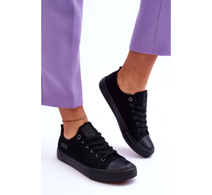 Dámské nízké tenisky Big Star Černá model 21594471 - Big Star Shoes Dámské nízké tenisky Big Star Černá model 21594471 - Big Star Shoes
