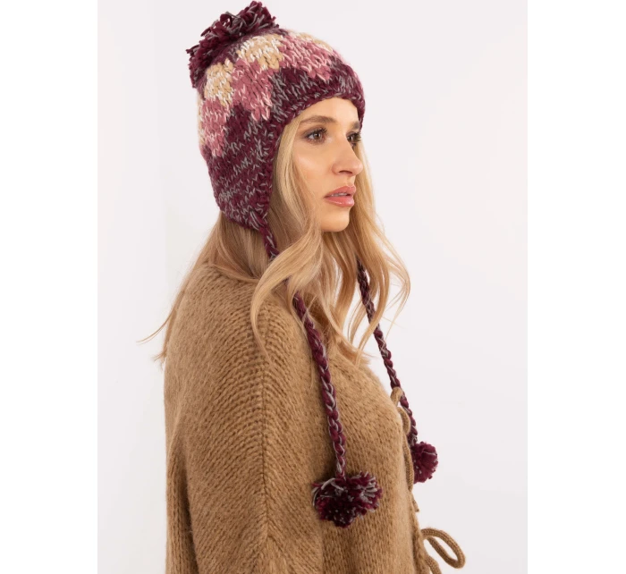 Čepice AT CZ CHA9213.91 bordó