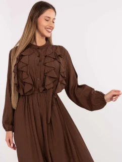 Sukienka MI SK model 21768495 brązowy - FPrice