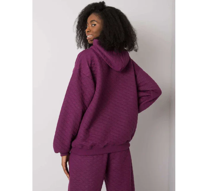 Mikina RV BL 7452.16 tmavě fialová