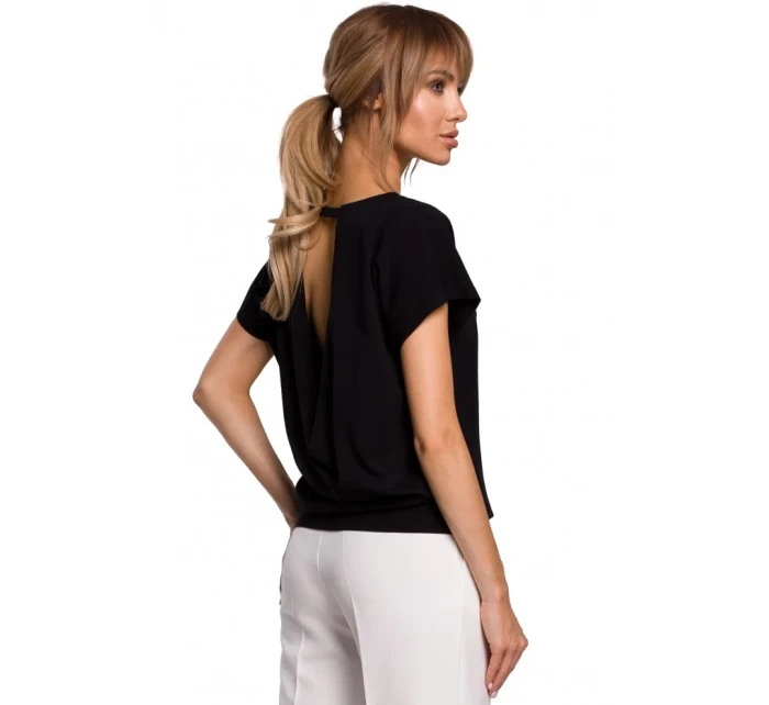 Dámská halenka model 18002609 černá - Moe Dámská halenka model 18002609 černá - Moe