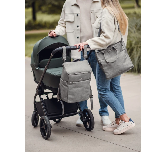 Dámský batoh na kočárek Vuch Mina Grey Dámský batoh na kočárek Vuch Mina Grey