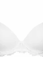 Balkonová podprsenka Mousse Pizzo bílá - Lormar