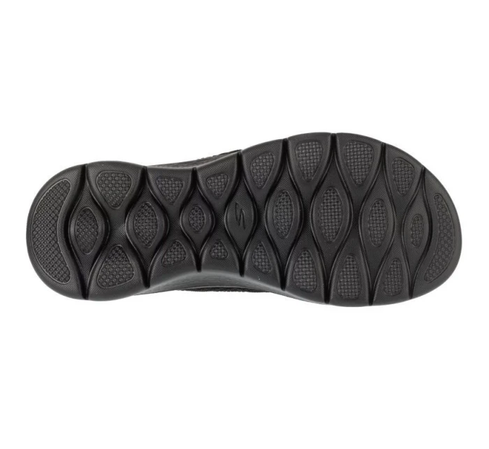 Dámské sandály / žabky Go Walk Flex Holly 141459-BBK Černá - Skechers Dámské sandály / žabky Go Walk Flex Holly 141459-BBK Černá - Skechers