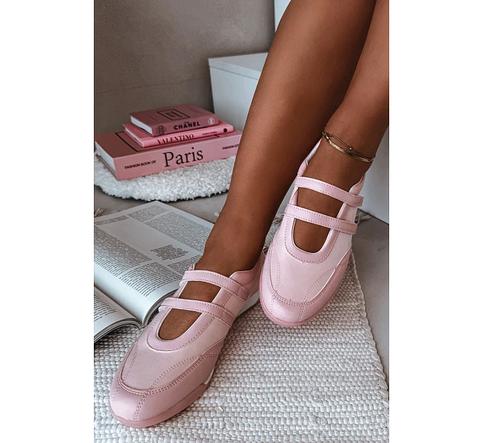 Sportovní dámské baleríny růžové - Farvessa Sportovní dámské baleríny růžové - Farvessa