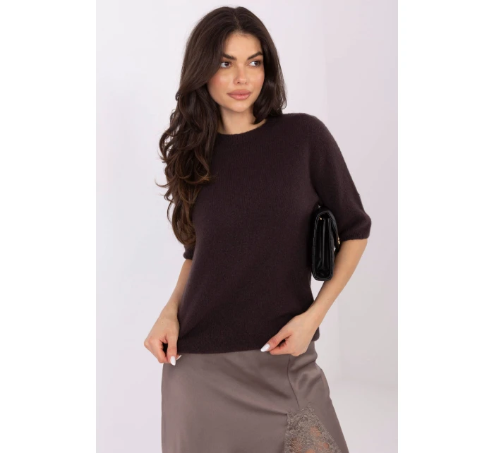 Svetr s krátkým rukávem model 221596 Italy Moda Svetr s krátkým rukávem model 221596 Italy Moda