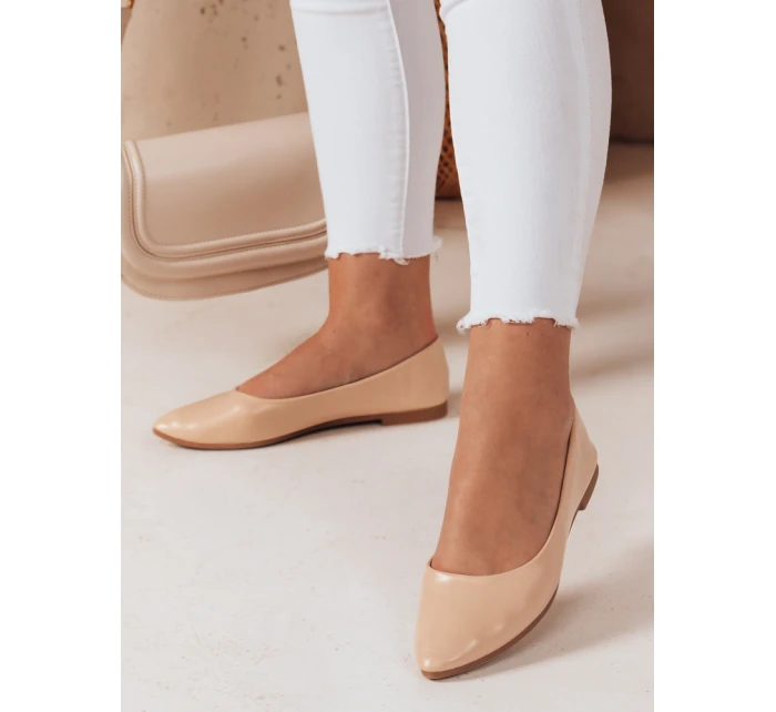 béžové dámské baleríny s hroty Dstreet model 21984747 - FashionStreet béžové dámské baleríny s hroty Dstreet model 21984747 - FashionStreet