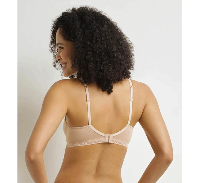 Dámská krajková podprsenka s kosticí  MICRO BRA  tělová model 21337626 - DIM