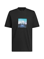 Pánské tričko adidas Summer Heat Graphic T-shirt black KC9244 pánské