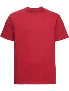 Tričko z těžké bavlny "Authentic" 10. classic red model 22472405 - Russell Athletic