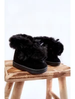 Dětské teplé sněhule Černé model 21600339 - Boto Dětské teplé sněhule Černé model 21600339 - Boto