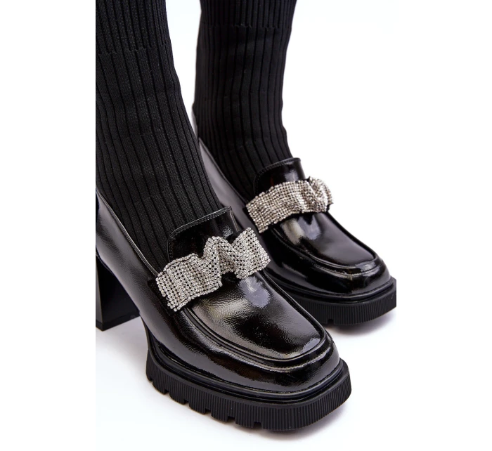 Dámské boty s na podpatku D&A černé model 21636777 - S.Barski