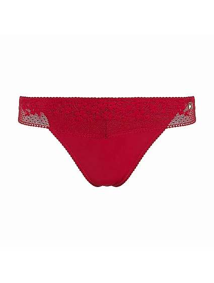 Dámská tanga Ditsy Lace UW0UW03815-XJV - Tommy Hilfiger Dámská tanga Ditsy Lace UW0UW03815-XJV - Tommy Hilfiger