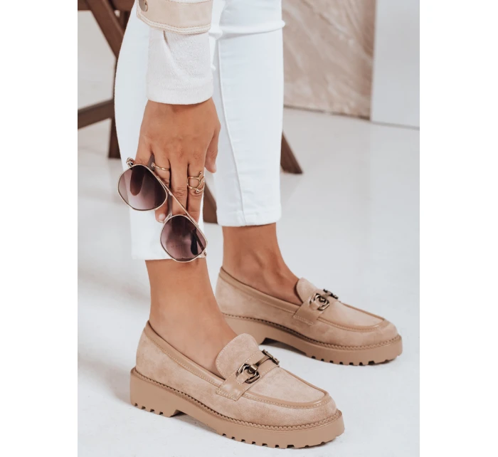 Dámské béžové boty Dstreet ZY1064 Dámské béžové boty Dstreet ZY1064