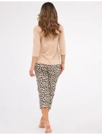 model 21178385 Panther 4 3/4 S2XL dámské pyžamo - Cornette