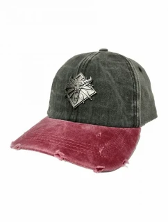 Vintage baseballová čepice Good Loot s kšiltem Zaklínač 3