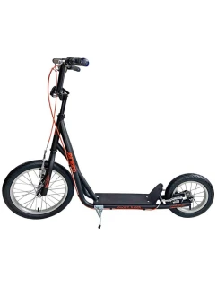 SKÚTR ENERO 16 GHOST RAIDER BLACK AND ORANGE