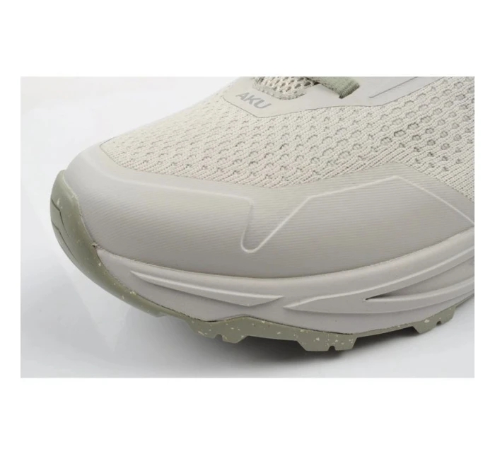 Aku pánské outdoorové trekové boty Aira pohodlné turistické světle šedé