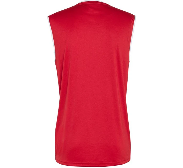 Pánské tričko adidas Entrada 26 Sleeveless Jersey červené KB3932 pánské