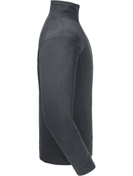 Mikina s 1/4 zipem "Authentic" 10. convoy grey model 22473174 - Russell Athletic
