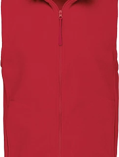 Kariban K 913 Mikrofleecová vesta "Luca" 20.K913 red