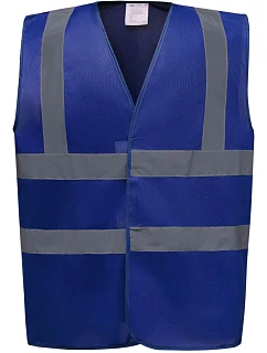 Yoko HVW 100 Hi-Vis bezpečnostní vesta 79.W100 royal blue