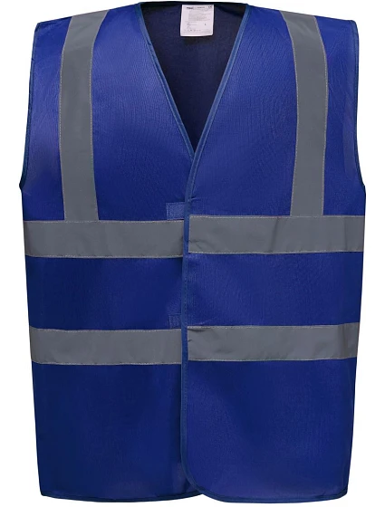 Yoko HVW 100 Hi-Vis bezpečnostní vesta 79.W100 royal blue Yoko HVW 100 Hi-Vis bezpečnostní vesta 79.W100 royal blue